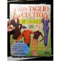 TUTTO TAGLIO E CUCITO - 4 CARTAMODELLI - HOBBY & WORK - N°26