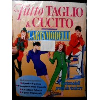 TUTTO TAGLIO E CUCITO - 4 CARTAMODELLI - HOBBY & WORK - N°9