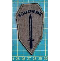 US ARMY INFANTRY SCHOOL - FOLLOW ME - PATCH TOPPA RICAMATA -