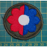 U.S. Army 9th Infantry Division GREENBACK Patch TOPPA RICAMATA