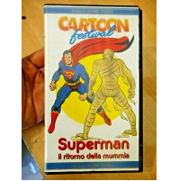 VHS - EAGLE HOME VIDEO CARTOON FESTIVAL - SUPERMAN IL RITORNO DELLA MUMMIA