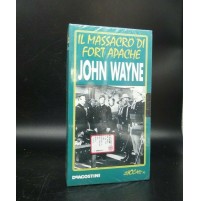 VHS NUOVO - IL MASSACRO DI FORT APACHE - JOHN WAYNE DeAgostini 