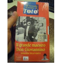 VHS NUOVO SIGILLATO IN CELLOPHANE - TOTO' IL GRANDE MAESTRO DON GIOVANNINO - 