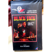 VHS VINTAGE - BLACK JACK - CANNON FILMS / BURT REYNOLDS
