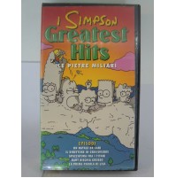 VHS film I SIMPSON greatest hits - Le pietre miliari - animazione 2000 (VHS-1)