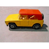 VINTAGE Lesney England Matchbox toy car serie N. 18 FIELD CAR -  1969 Giallo