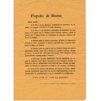 VOLANTINO INTERVENTISTA POPOLO DI ROMA ACCUSA GIOVANNI GIOLITTI TRADITORE 8-192