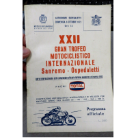 XXII GRAN TROFEO MOTOCICLISTICO INTERNAZIONALE SANREMO-OSPEDALETTI 1965